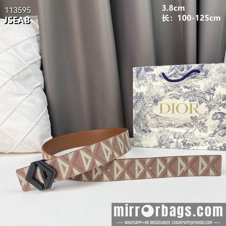Dior belt 38mmX100-125cm 8L02