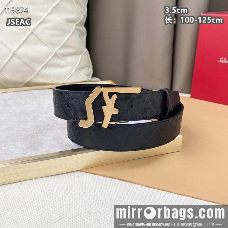 Ferragamo belt 35mmX100-125cm 8L072004