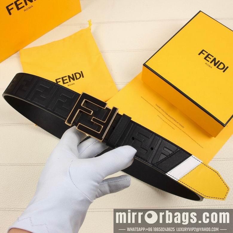 Fendi Belt 38mmX95-125cm 7D59