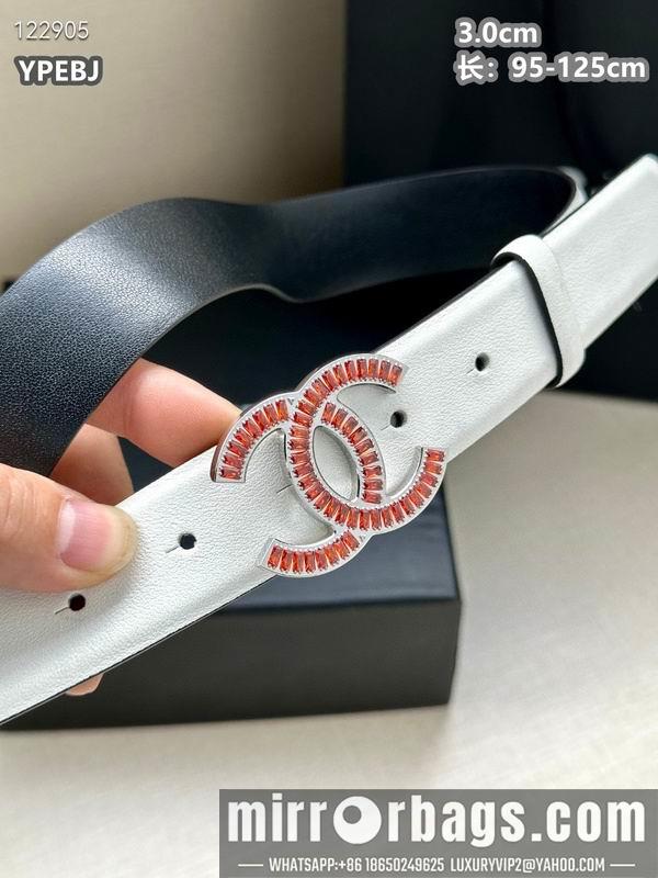 Chanel belt 30mmX95-125cm 8L26