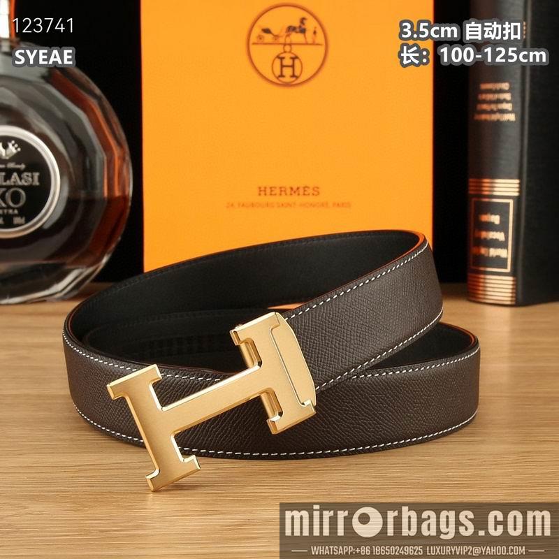 Hermes belt 35mmX100-125cm 8L33