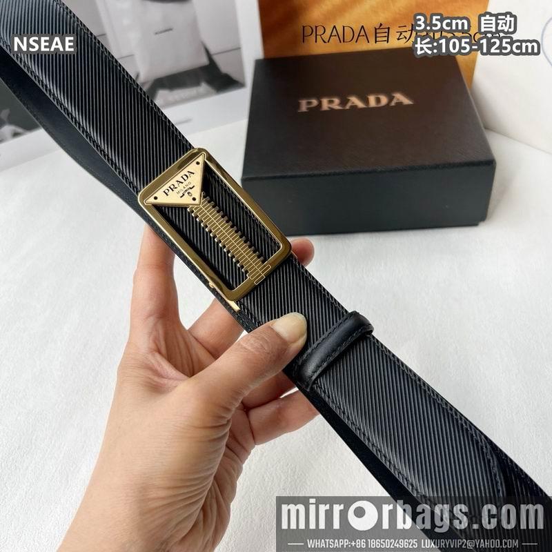 Prada belt 35mmX105-125cm 8L63