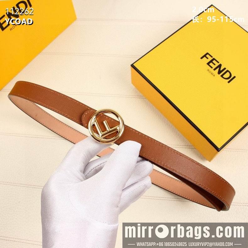 Fendi Belt 20mmX95-115CM 8L11