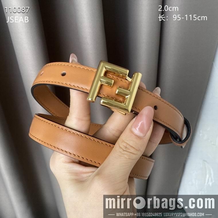 Fendi Belt 20mmX95-115CM 8L09