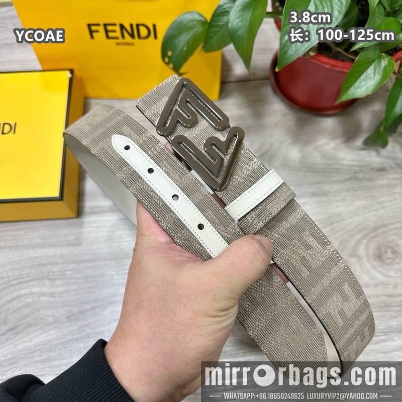 Fendi belt 38mmX100-125cm 8L30