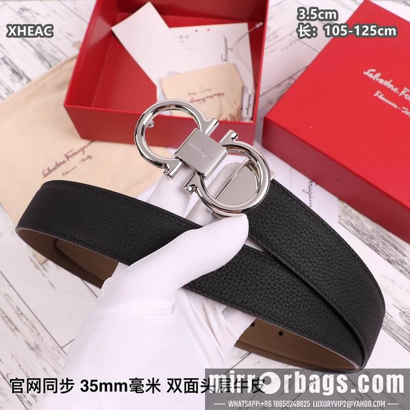 Ferragamo belt 35mmX105-125cm 8L132