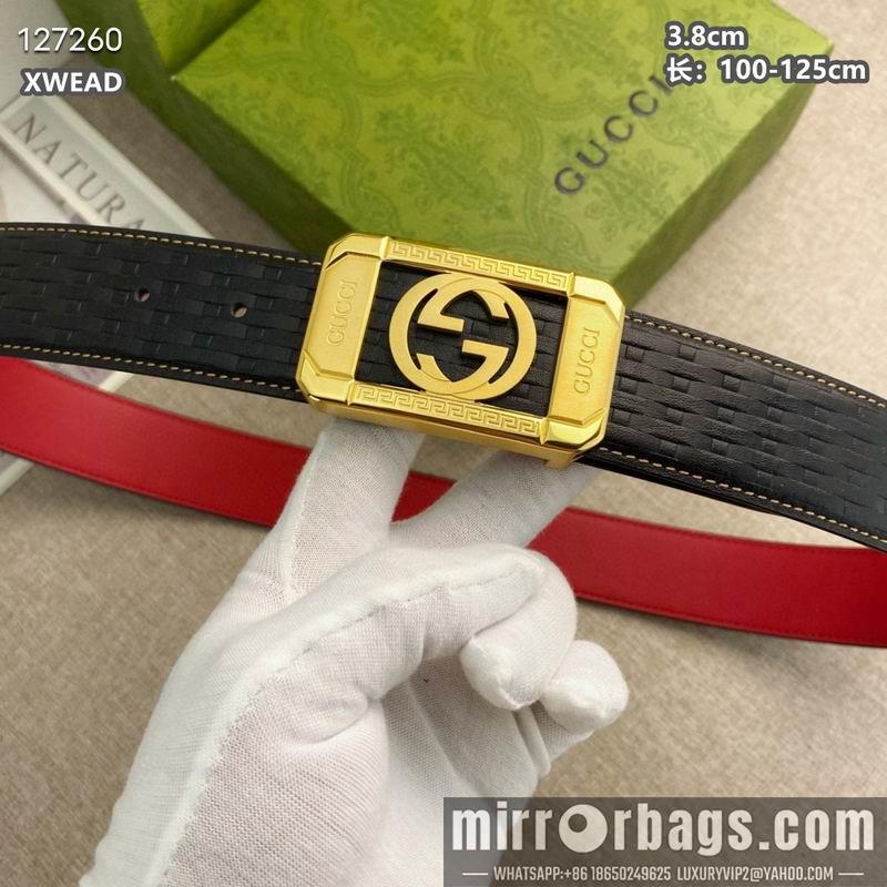 Gucci belt 38mmX100-125cm 8L48