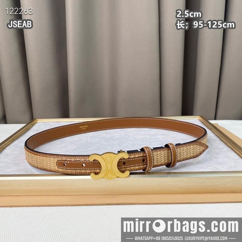Celine belt 25mmX95-125cm 8L24