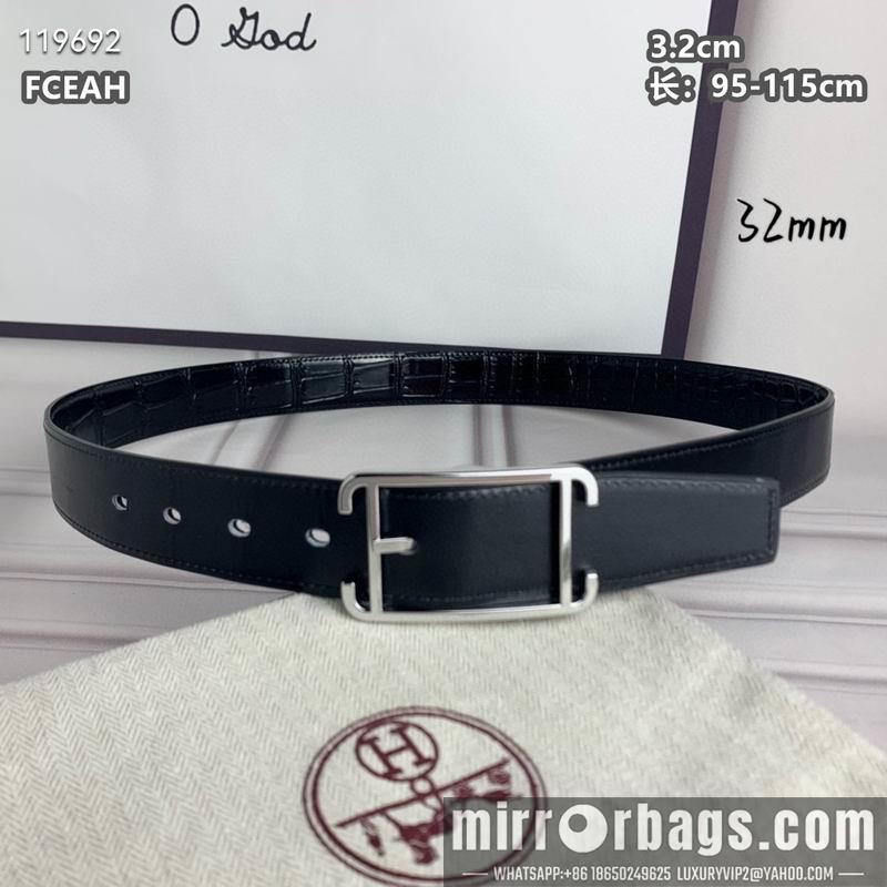 Hermes belt 32mmX95-125cm 8L040804