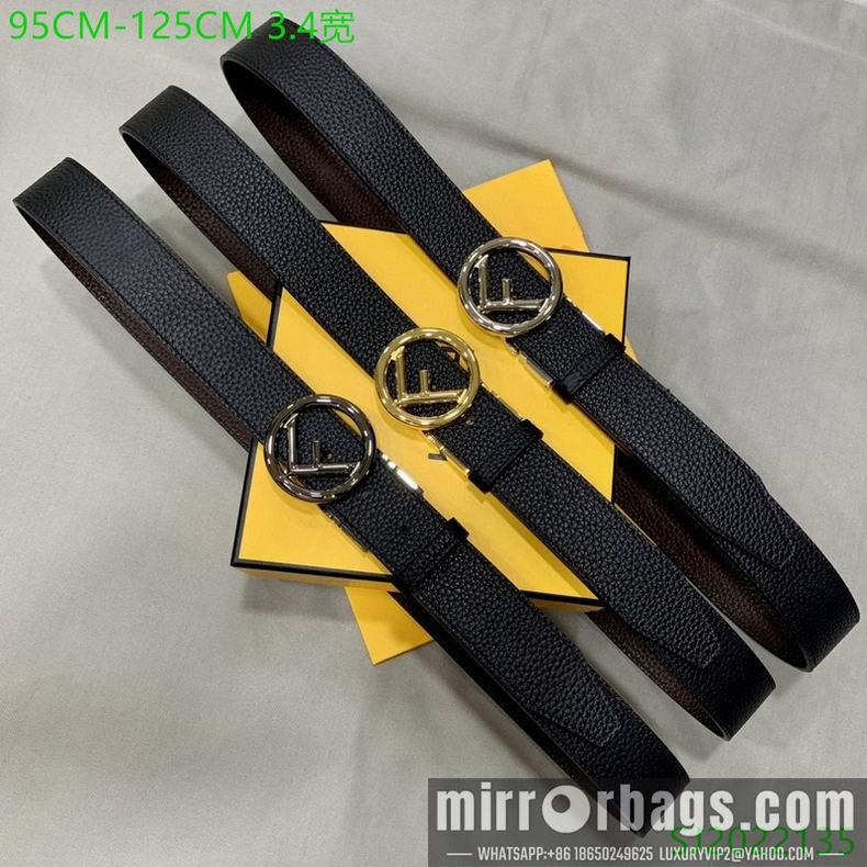 Fendi Belt 34mmX95-125cm 7D06
