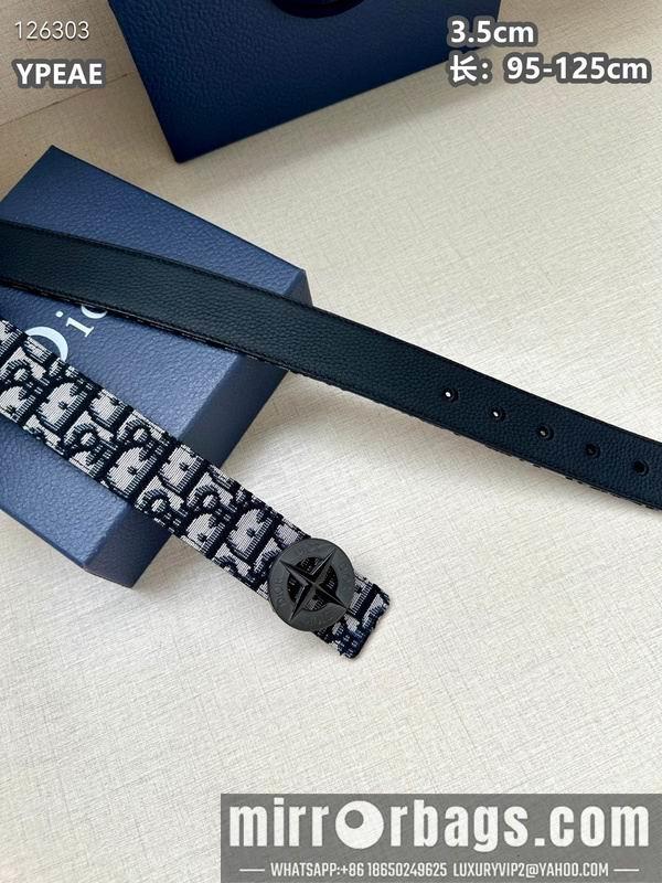 Dior belt 35mmX95-125cm 8L17