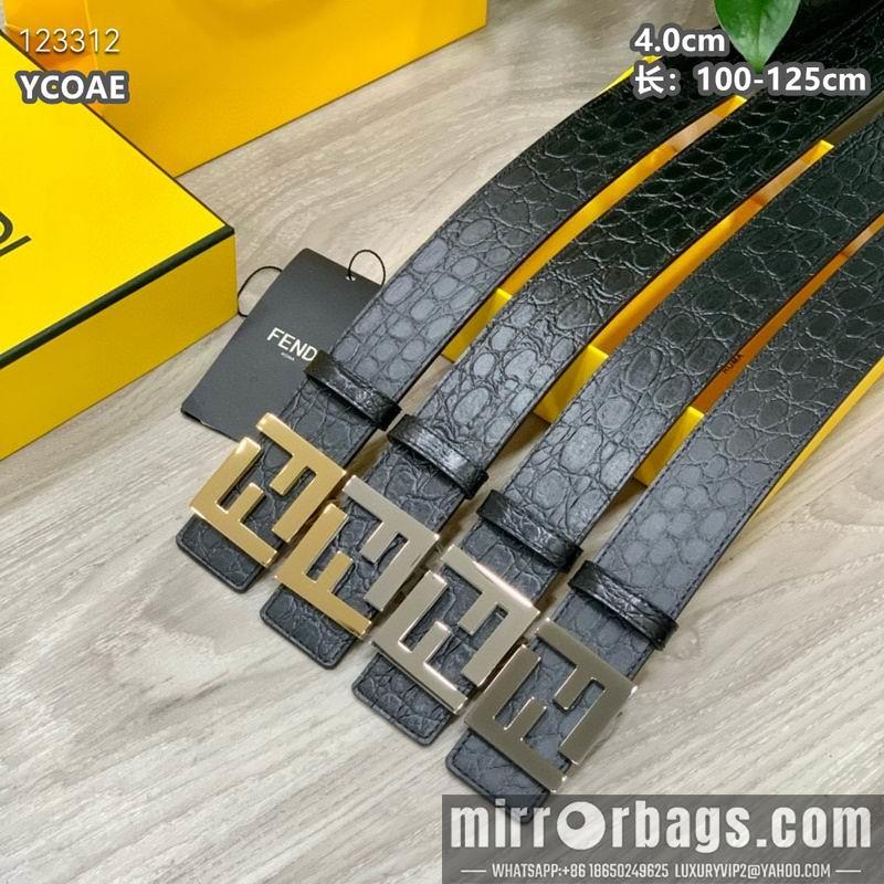 Fendi belt 40mmX100-125cm 8L50