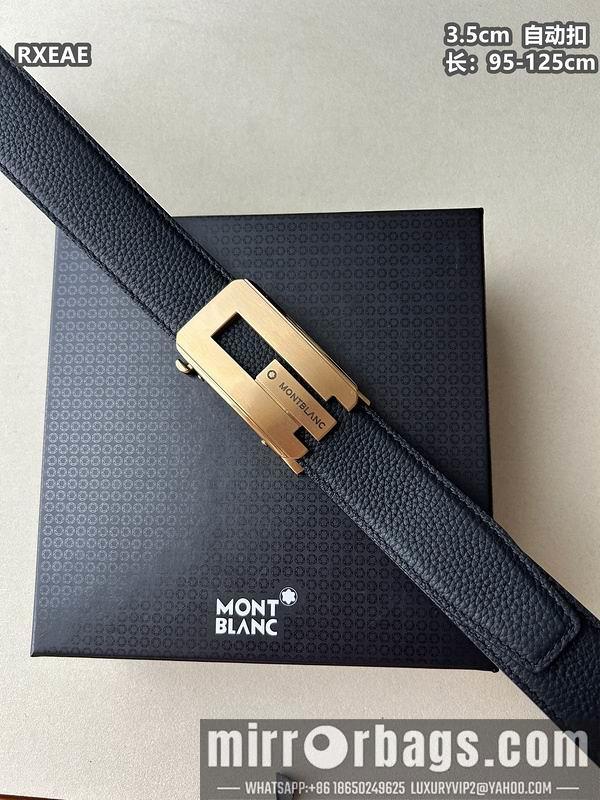 Montlanc belt 35mmX100-125cm 8L75