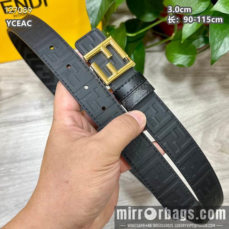 Fendi belt 30mmX90-115cm 8L24