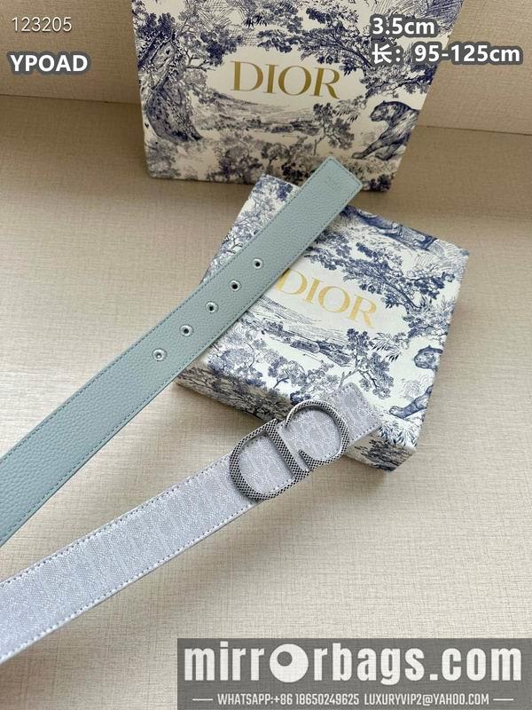 Dior belt 35mmX95-125cm 8L23