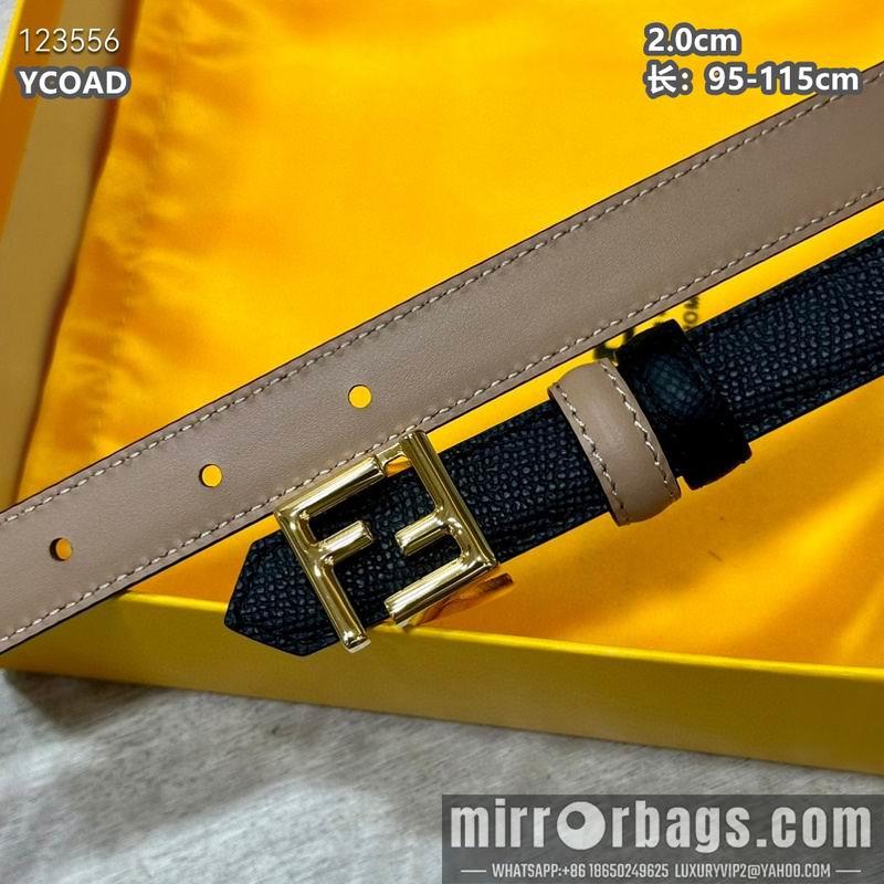 Fendi belt 20mmX95-115cm 8L16