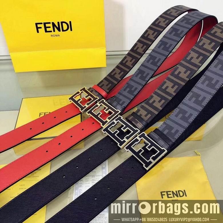 Fendi Belt 38mmX95-125cm 7D76