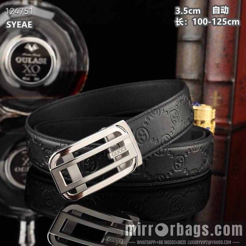 Gucci belt 35mmX100-125cm 8L26