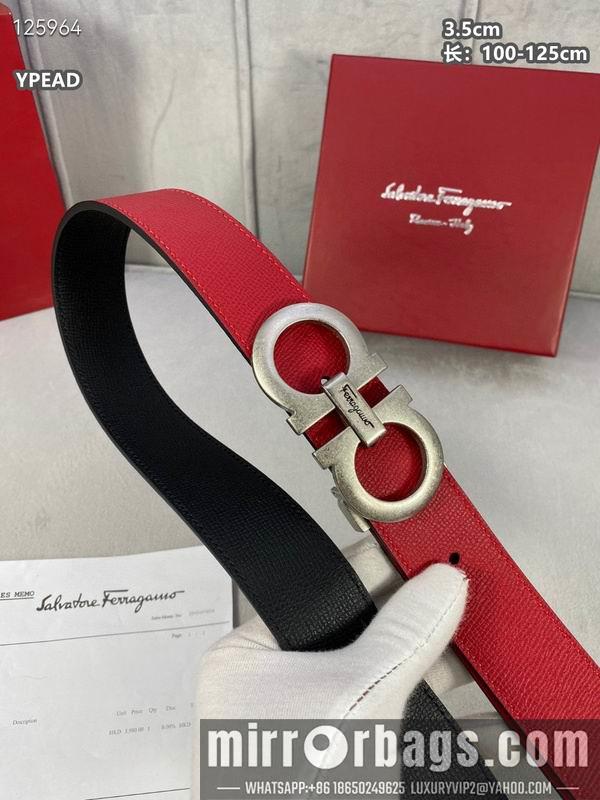 Ferragamo belt 35mmX100-125cm 8L22