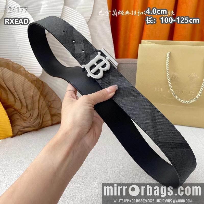 Burberry belt 40mmX100-125cm 8L08