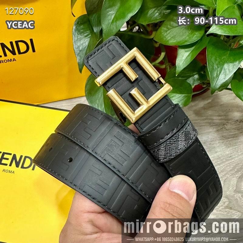 Fendi belt 30mmX90-115cm 8L24