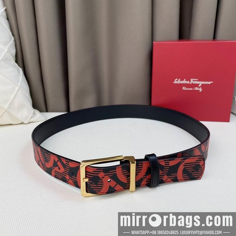 Ferragamo belt 35mmX95-125cm 7D22