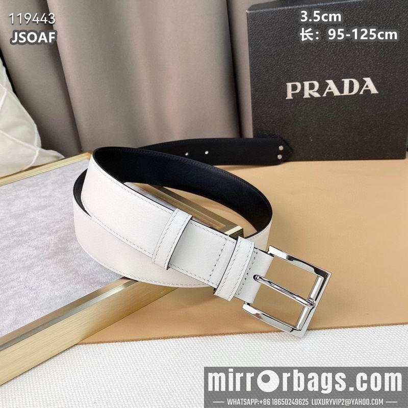Prada belt 35mmX95-125CM 8L18