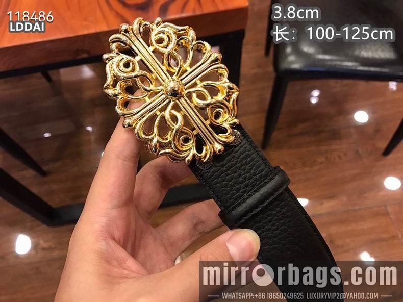 Chrome Hearts belt 38mmX100-125cm 8L01