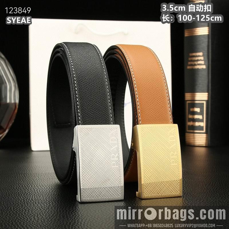 Prada belt 35mmX100-125cm 8L59