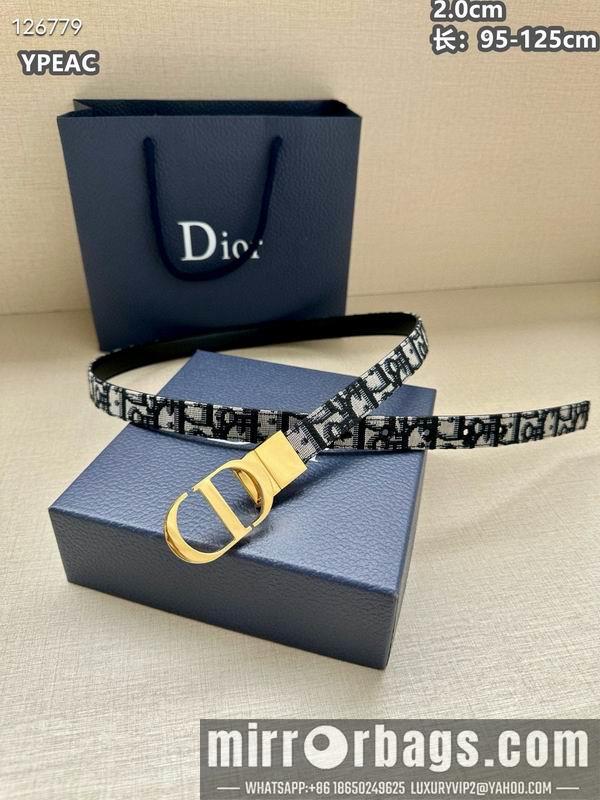 Dior belt 20mmX95-125cm 8L22