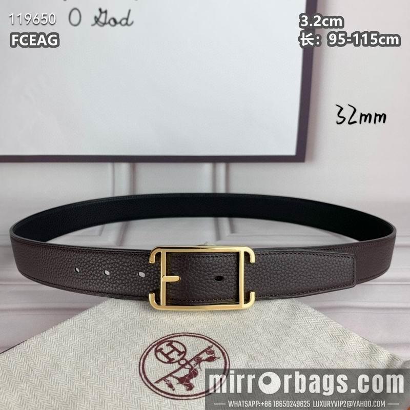Hermes belt 32mmX95-115cm 8L040801