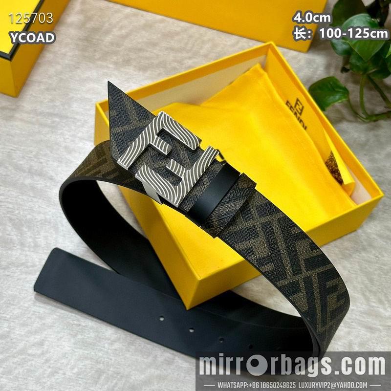 Fendi belt 40mmX100-125cm 8L25