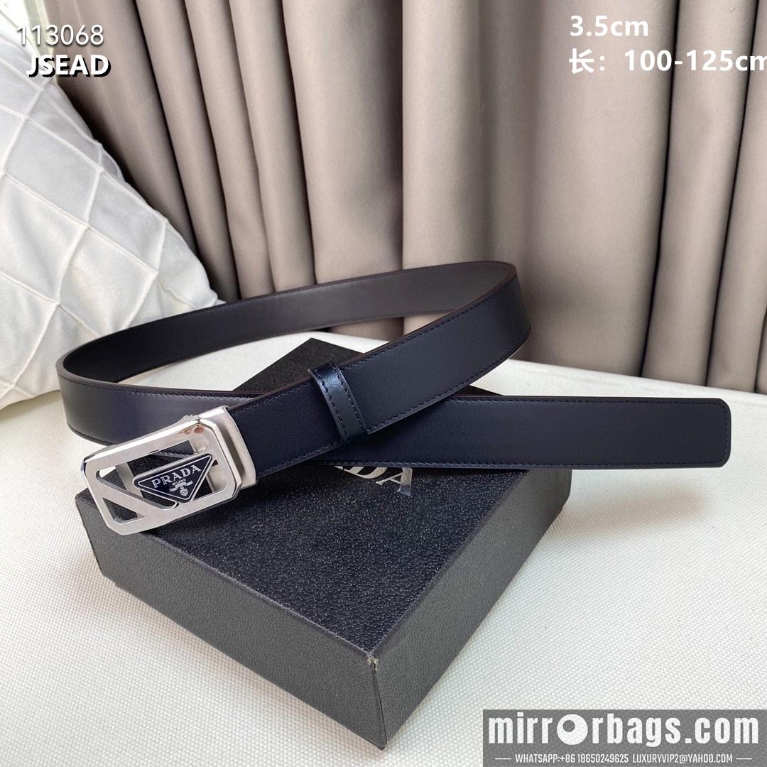 Prada belt 35mmX100-125cm 8L01