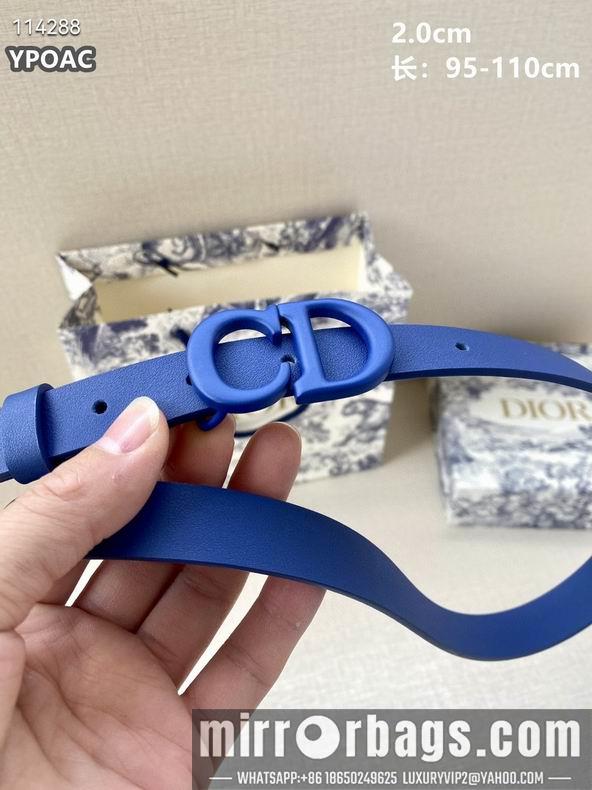 Dior Belt 20mmX95-110cm 8L17