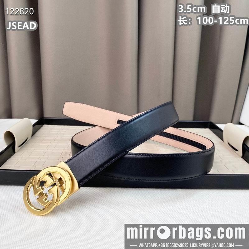 Gucci belt 35mmX100-125cm 8L64