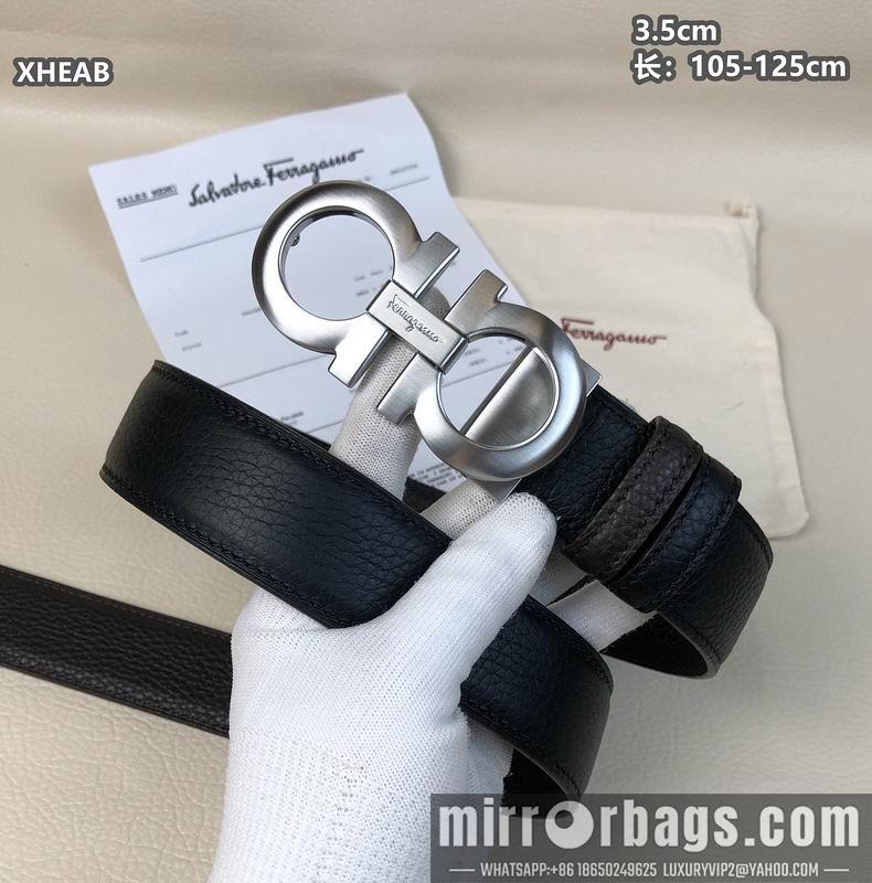 Ferragamo belt 35mmX105-125cm 8L126