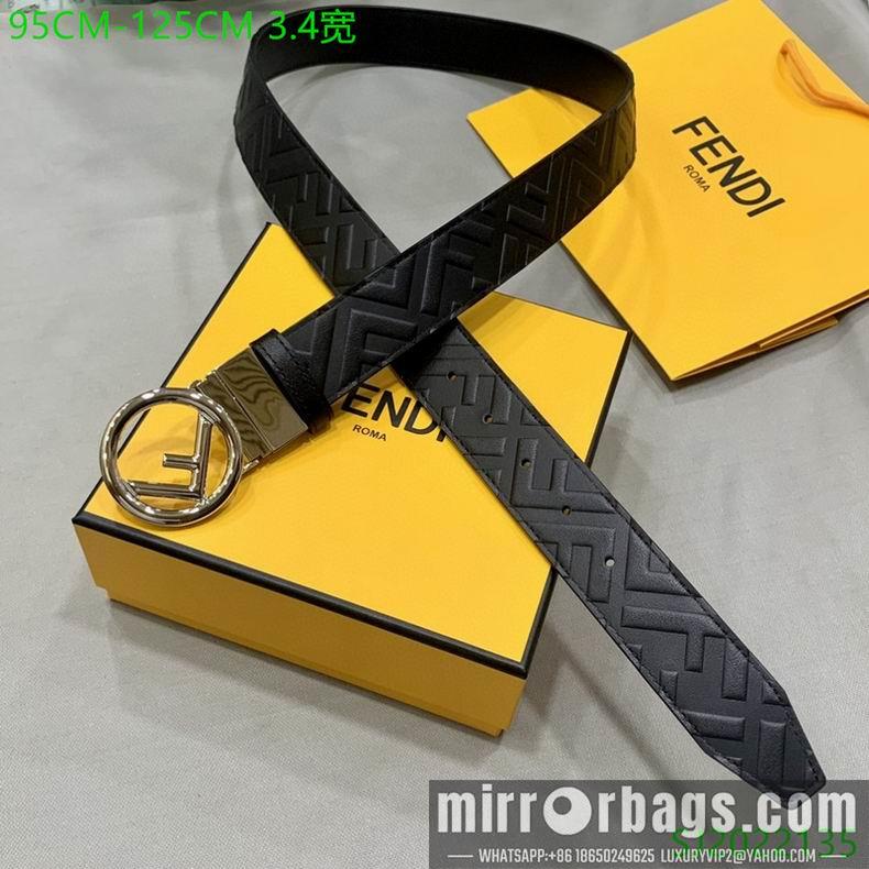 Fendi Belt 34mmX95-125cm 7D07