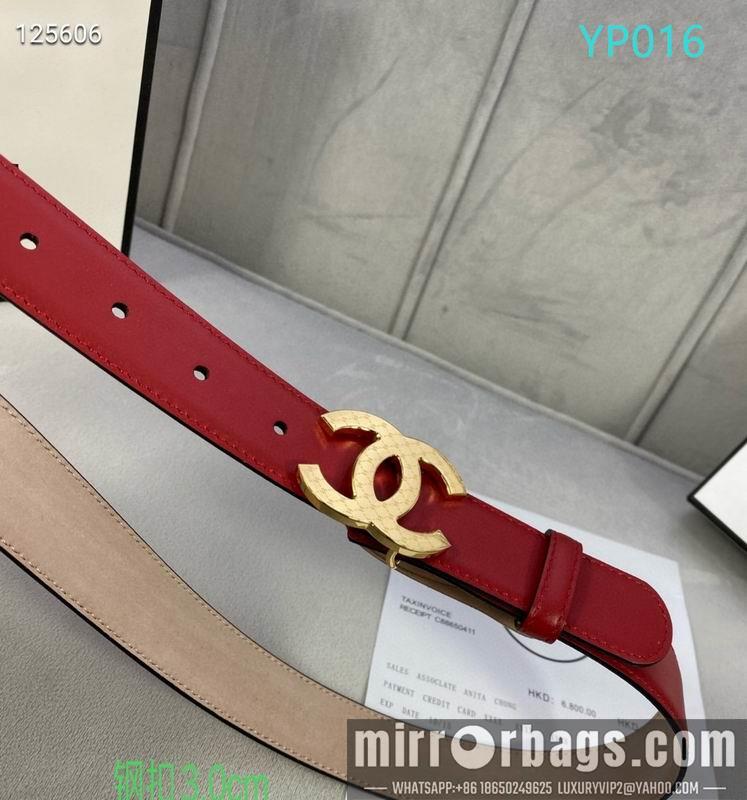 Chanel belt 30mmX95-125cm XH04