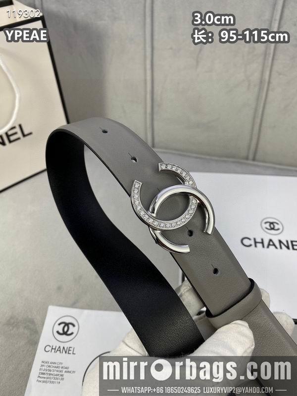 Chanel belt 30mmX95-115cm 8L040803