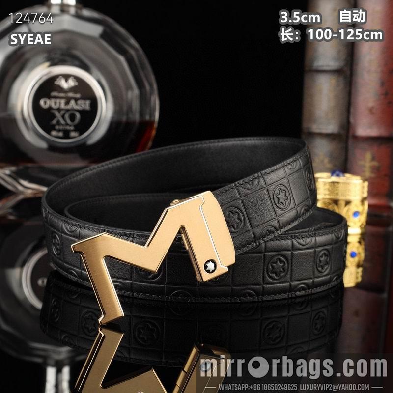 Montlanc belt 35mmX100-125cm 8L40