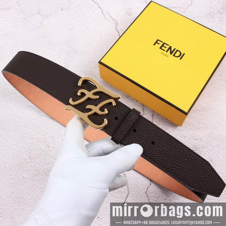 Fendi Belt 38mmX95-125cm 7D81