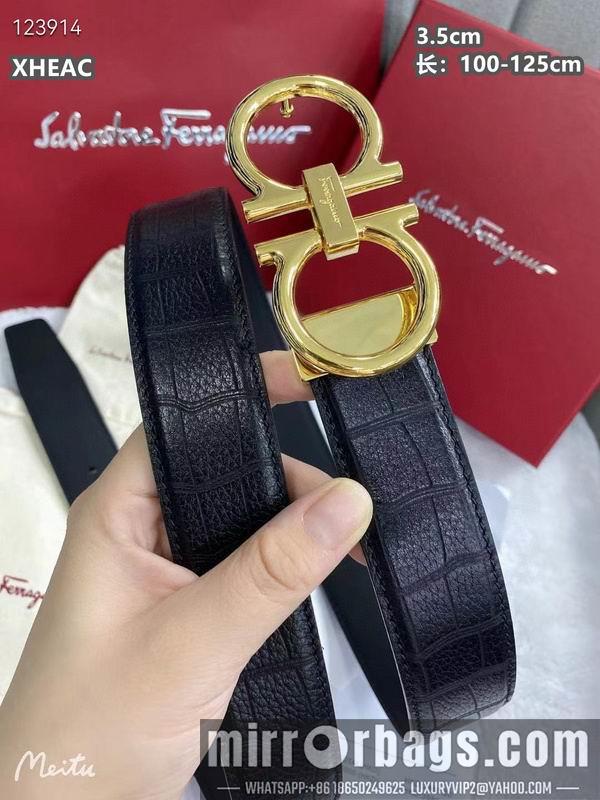 Ferragamo belt 35mmX100-125cm 8L53