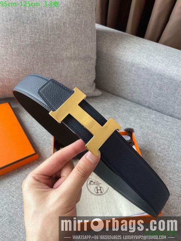 Hermes Belt 38mmX95-125cm 7D116