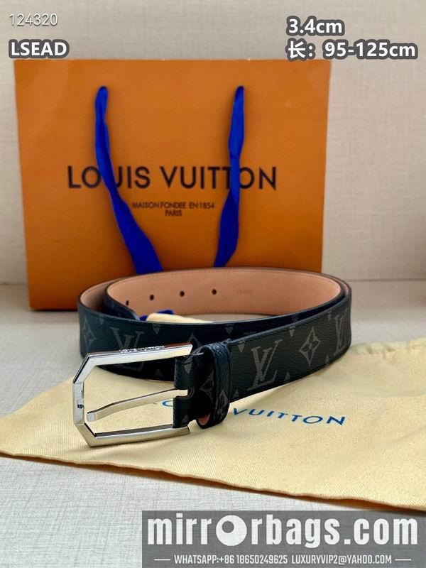 LV belt 34mmX95-125cm 8L23