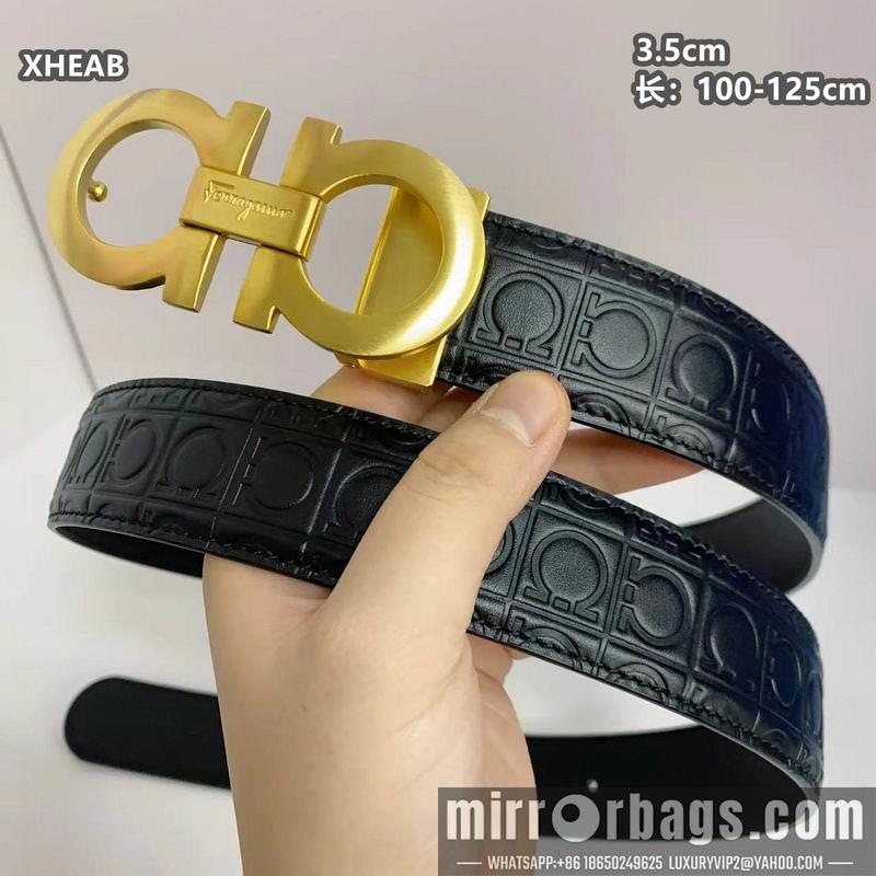 Ferragamo belt 35mmX100-125cm 8L154