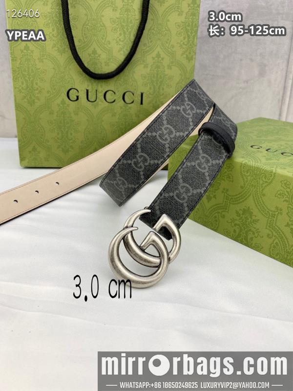 Gucci belt 30mmX95-125cm 8L20