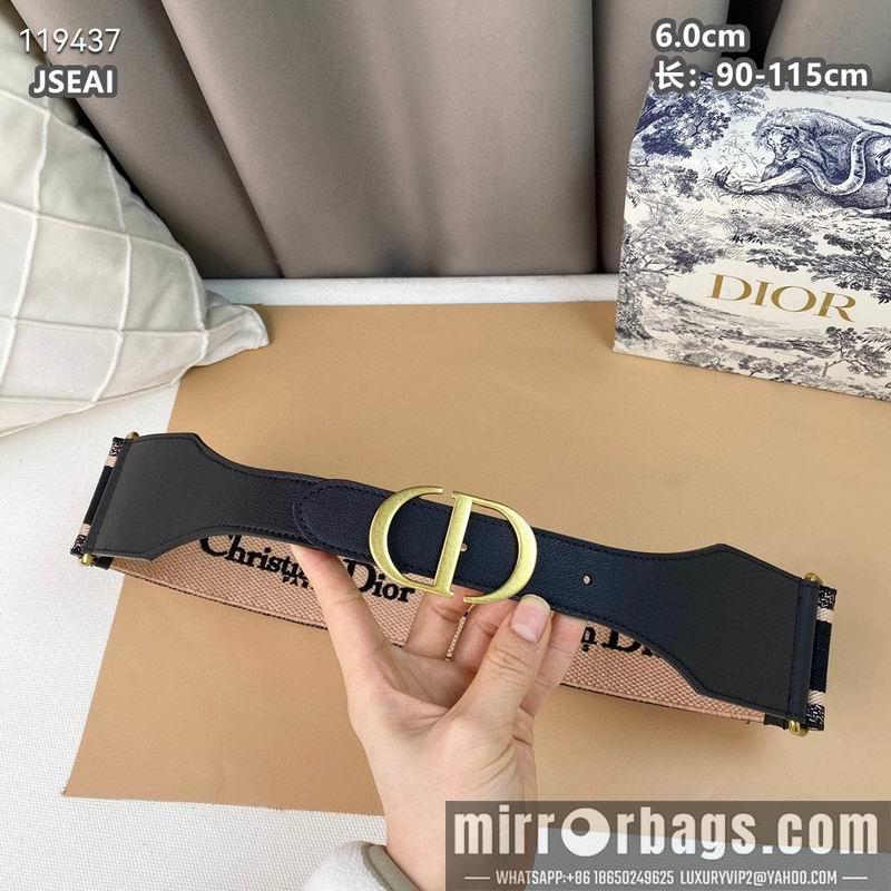 Dior belt 60mmX90-115cm 8L040801