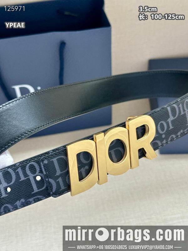 Dior belt 35mmX100-125cm 8L29