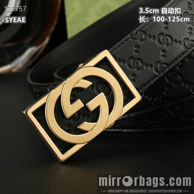 Gucci belt 35mmX100-125cm 8L53