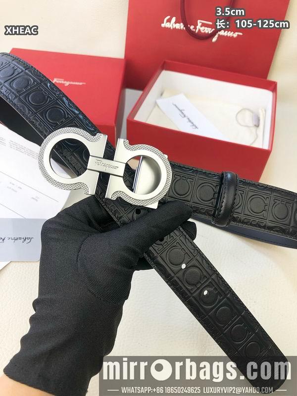Ferragamo belt 35mmX105-125cm 8L140